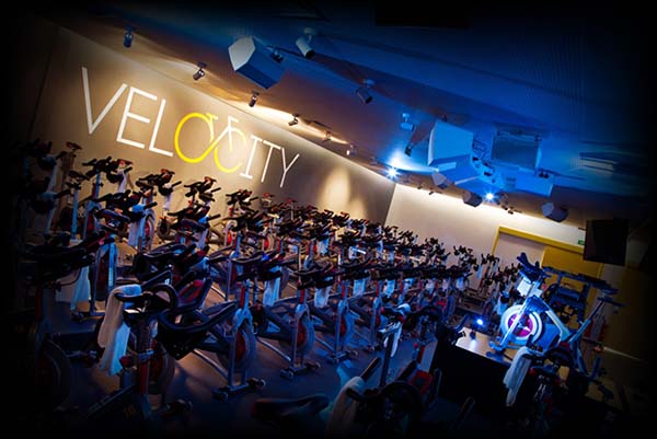 foto divulgação studio velocity academia só com bicicletas