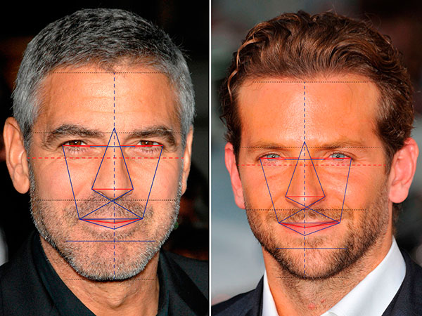 george clooney e bradley cooper são os dois homens mais bonitos do mundo